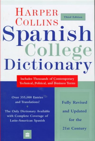 Collins Spanish-English, English-Spanish dictionary = Collins diccionario espanol-ingles, ingles-espanol / [contributors, Teresa Alvarez Garcia ... et al.].