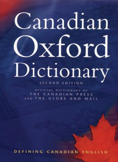 The Canadian Oxford dictionary.