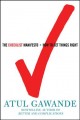 The checklist manifesto : how to get things right  Cover Image